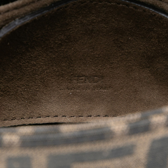 Pre-Loved Fendi Zucca Canvas FF 1974 Phone Baguette - Picture 5 of 7